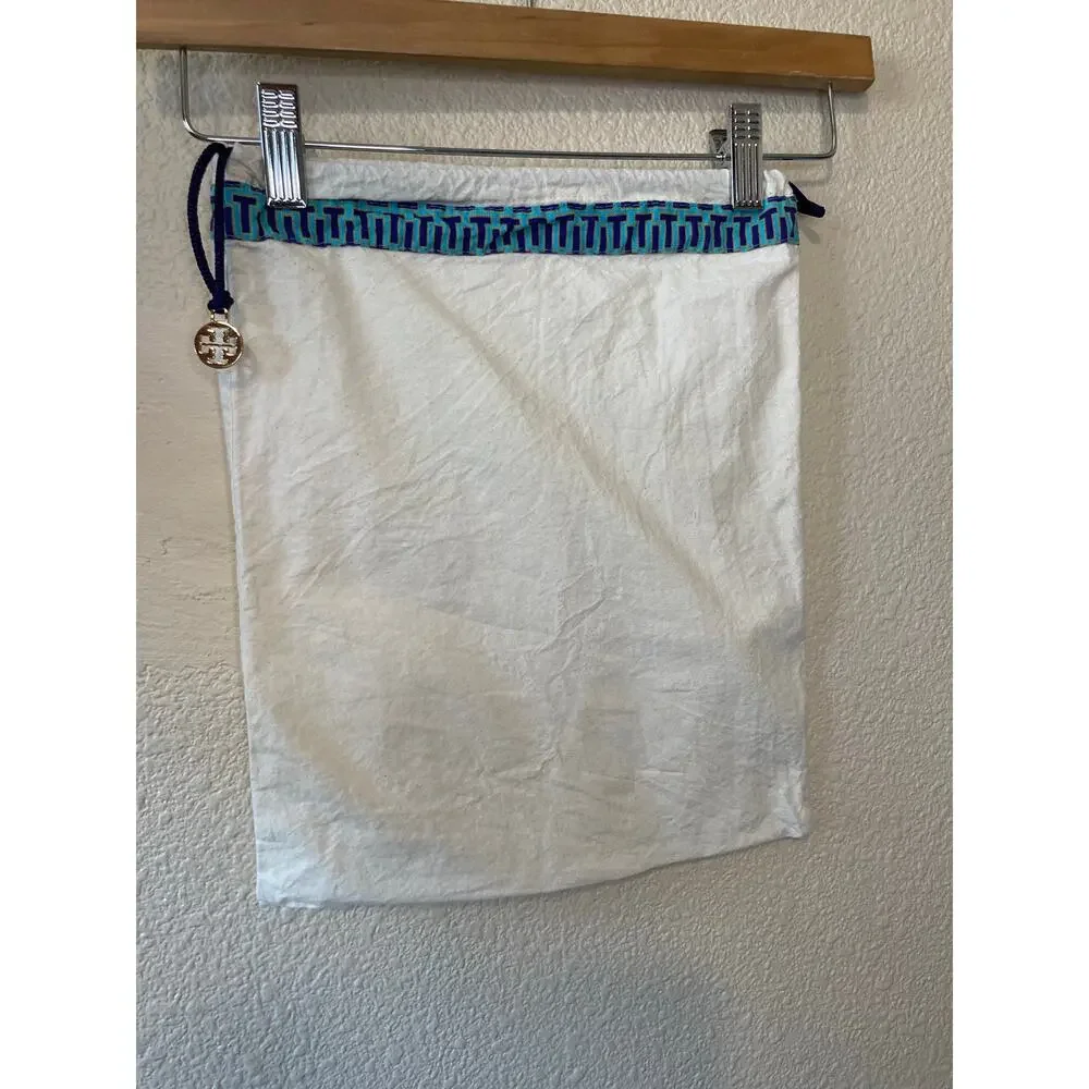 Tory Burch Draw String Embellished Dust Bag 13.5in by 11.5in